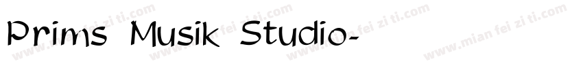 Prims Musik Studio字体转换